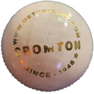 Cromton White Leather Ball